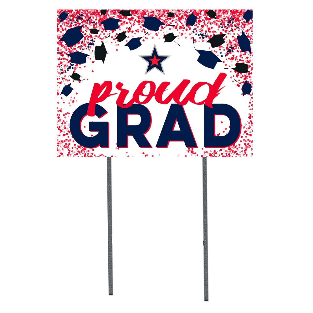 Robert Morris Colonials 18" x 24" Proud Grad Yard Sign