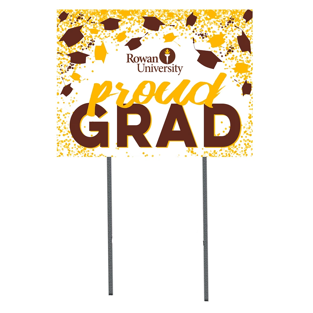 Rowan Profs 18" x 24" Proud Grad Yard Sign