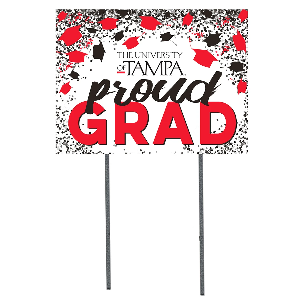 Tampa Spartans 18" x 24" Proud Grad Yard Sign