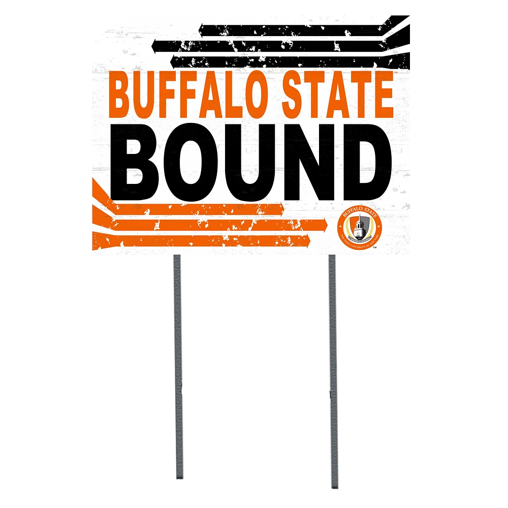 Buffalo State Bengals 18'' x 24'' Bound Yard Sign