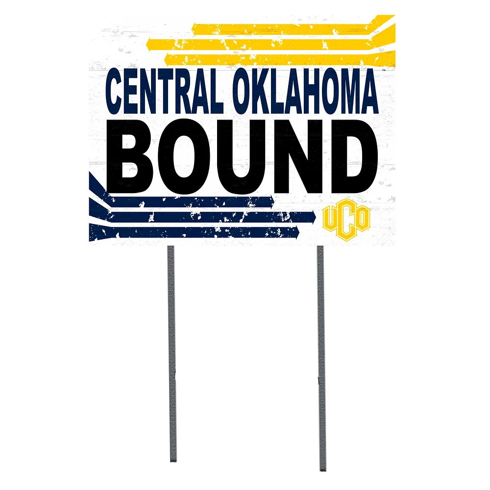 Central Oklahoma Bronchos 18'' x 24'' Bound Yard Sign