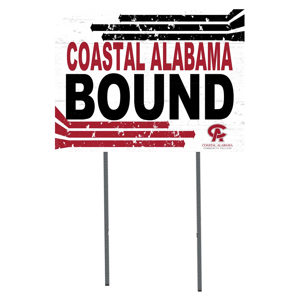 Coastal Alabama Community College 18'' x 24'' Bound Yard Sign