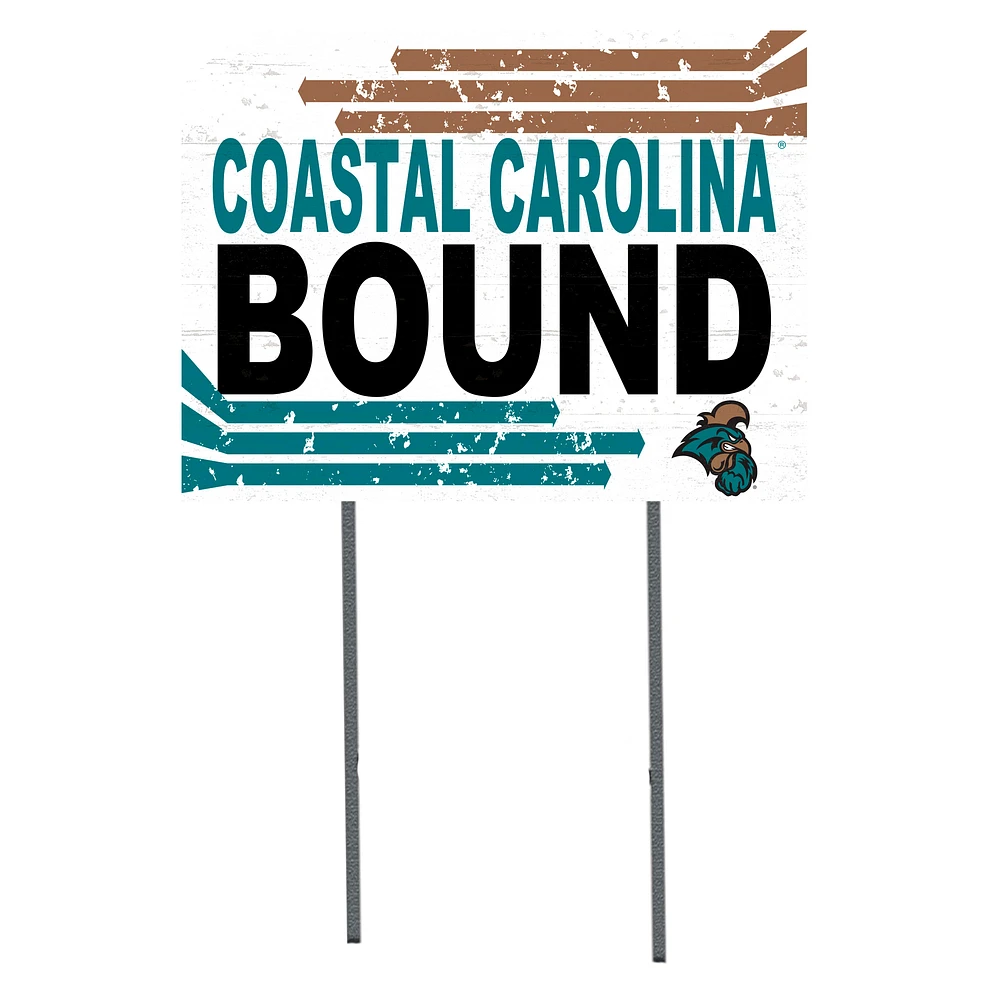 Coastal Carolina Chanticleers 18'' x 24'' Bound Yard Sign