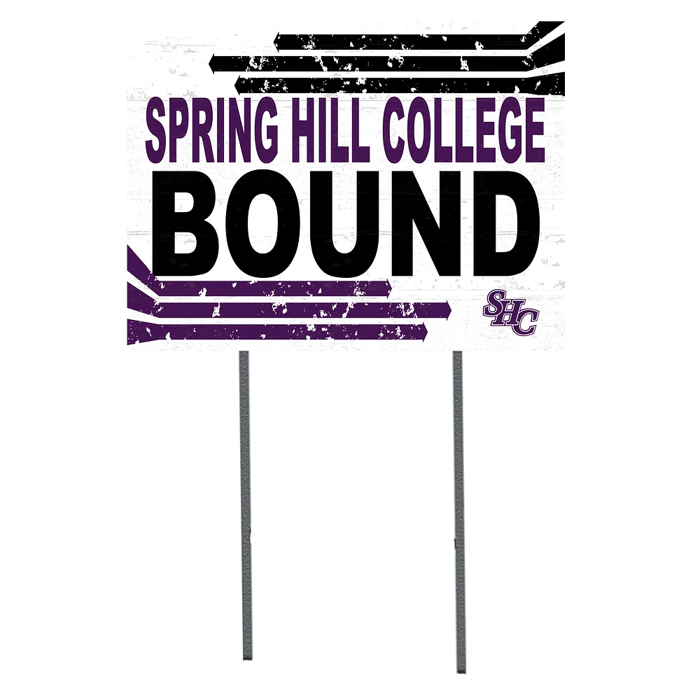 White Spring Hill Badgers 18" x 24" Bound Yard Sign