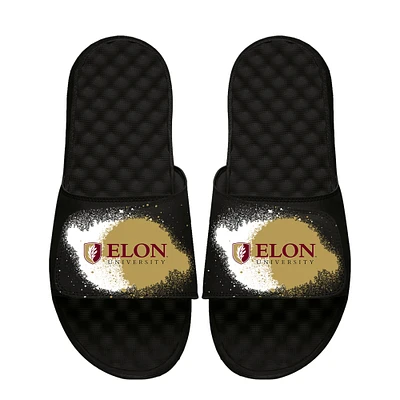 Youth ISlide Black Elon Phoenix Spray Paint Slide Sandals