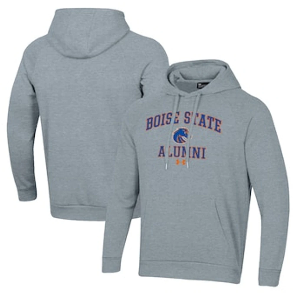 Men's Under Armour Gray Boise State Broncos Alumni All Day Pullover Hoodie