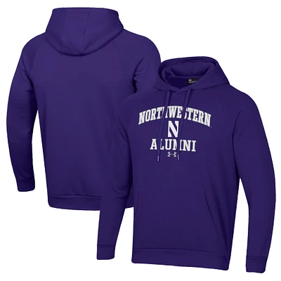 Men's Under Armour Northwestern Wildcats Alumni All Day Pullover Hoodie