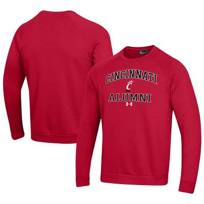 Men's Under Armour Red Cincinnati Bearcats Alumni All Day Pullover Sweatshirt