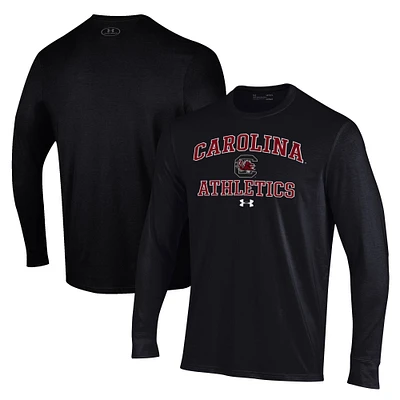 Men's Under Armour South Carolina Gamecocks Athletics Performance Long Sleeve T-Shirt