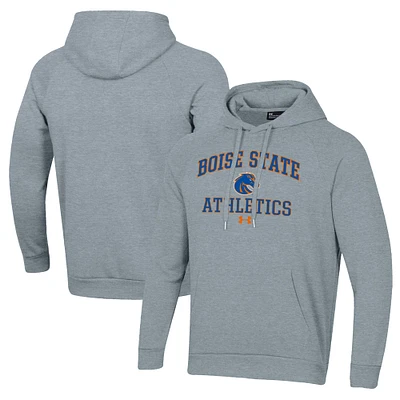 Men's Under Armour Gray Boise State Broncos Athletics All Day Pullover Hoodie