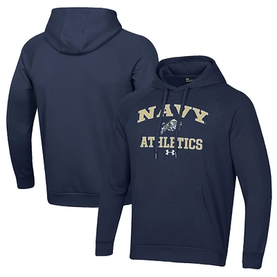 Men's Under Armour Navy Midshipmen Athletics All Day Pullover Hoodie