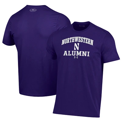 Men's Under Armour Purple Northwestern Wildcats Alumni Performance T-Shirt
