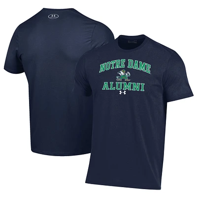 Men's Under Armour Navy Notre Dame Fighting Irish Alumni Performance T-Shirt