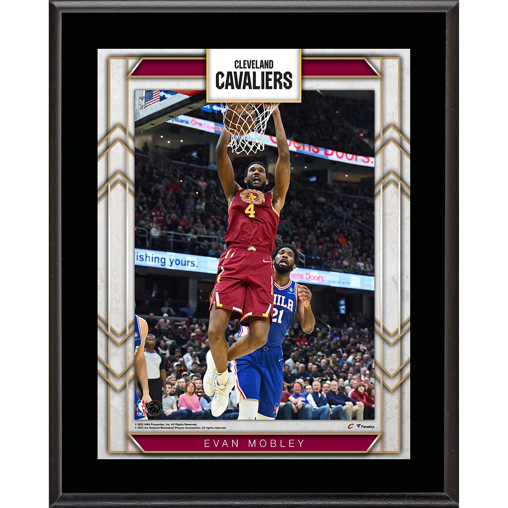 Evan Mobley Cleveland Cavaliers 10.5" x 13" Sublimated Player Plaque