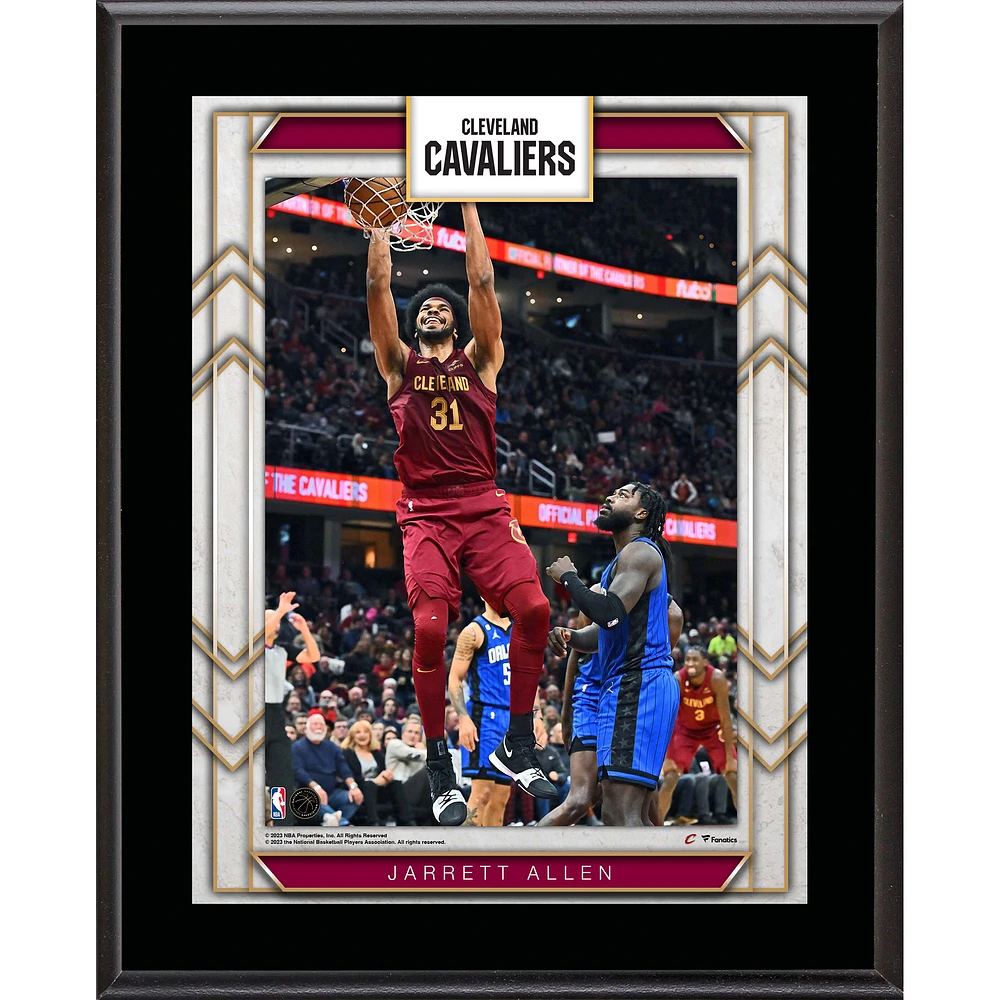 Jarrett Allen Cleveland Cavaliers 10.5" x 13" Sublimated Player Plaque
