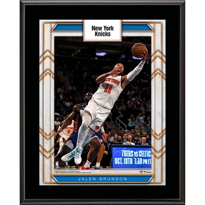 Jalen Brunson New York Knicks 10.5" x 13" Sublimated Player Plaque