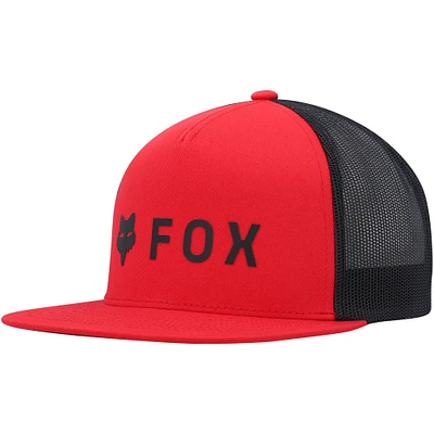 Men's Fox Red Absolute Mesh Snapback Hat