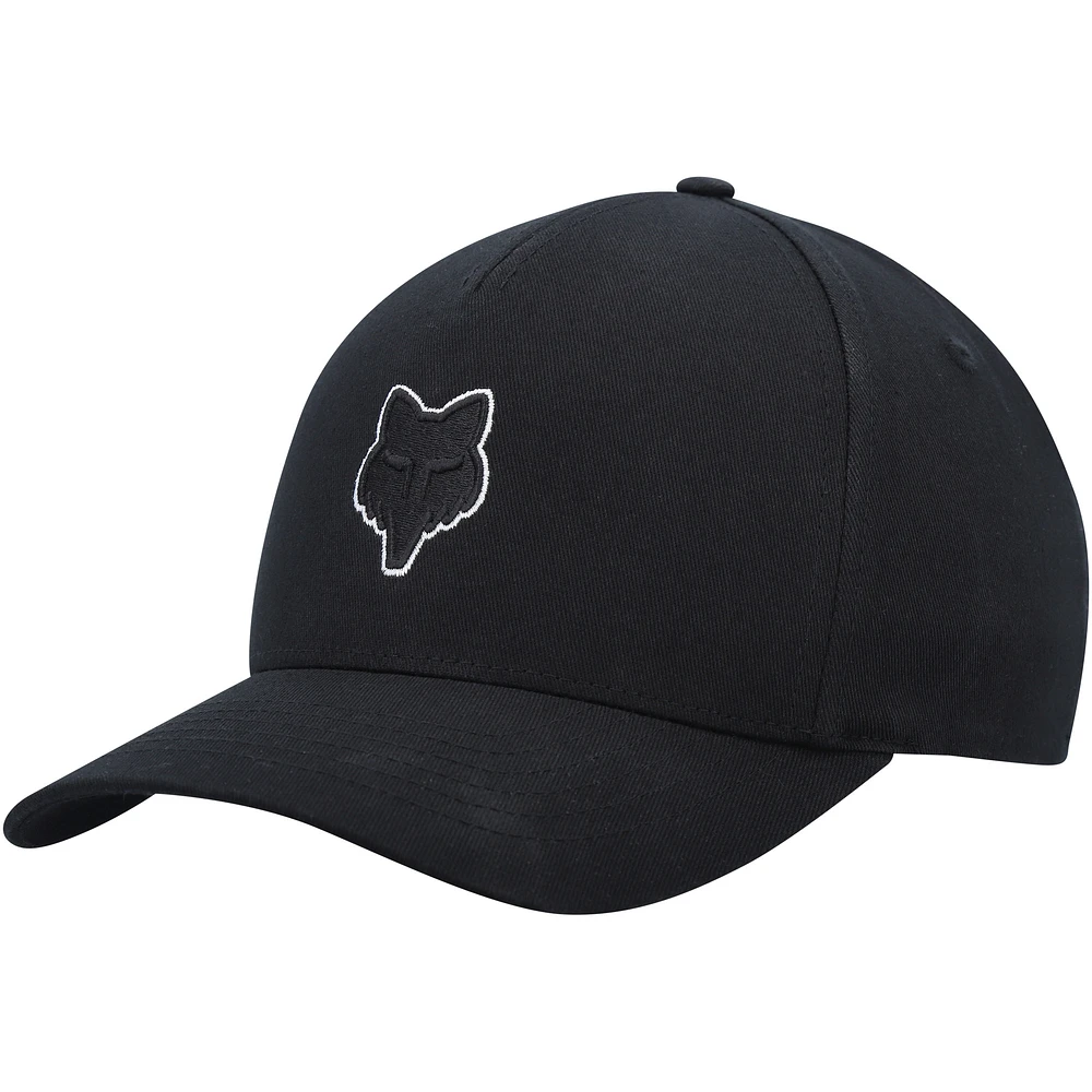 Men's Fox Black Head Flex Hat