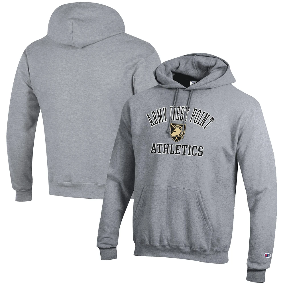 Men's Champion Gray Army Black Knights Athletics Logo Pullover Hoodie