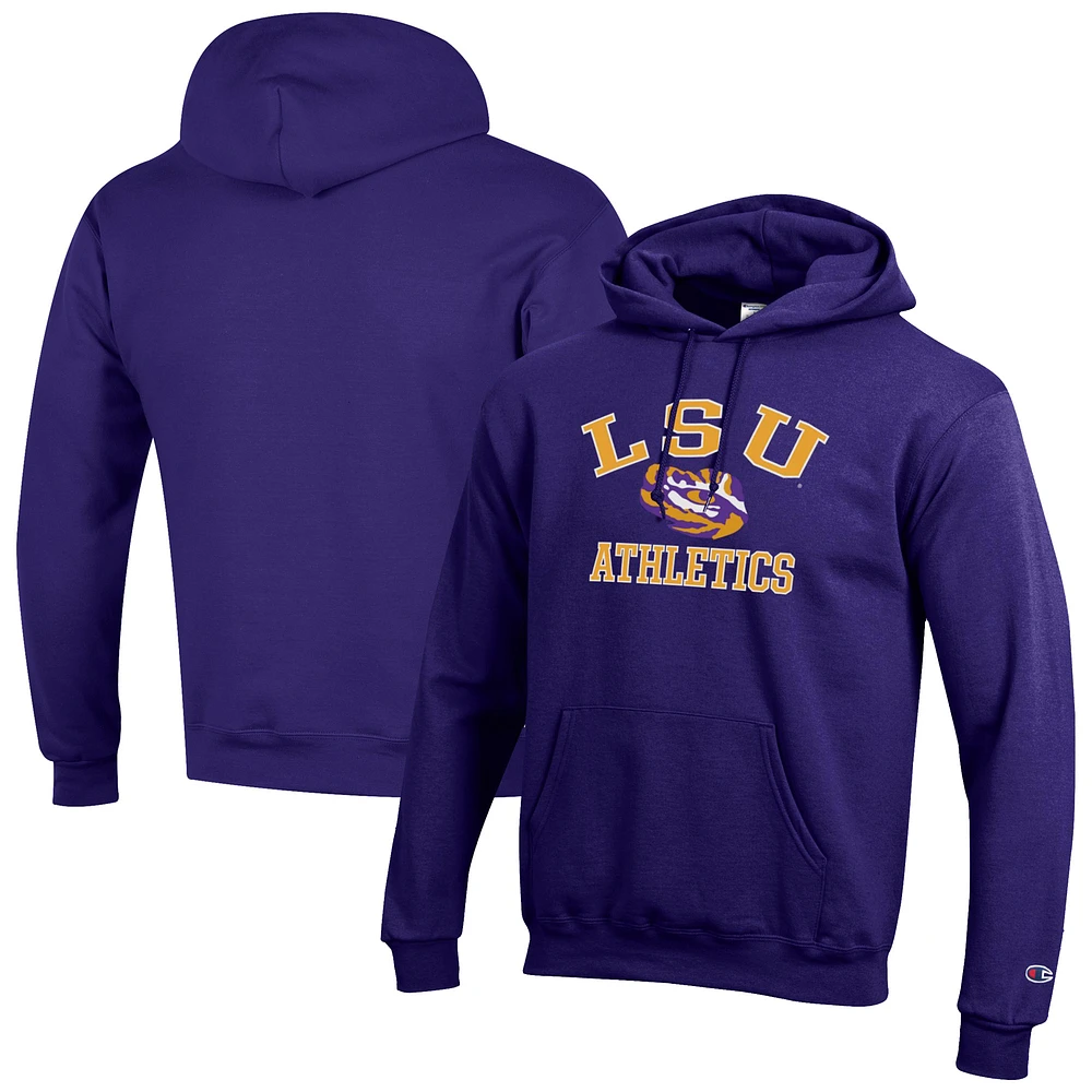 Men's Champion LSU Tigers Athletics Logo Pullover Hoodie