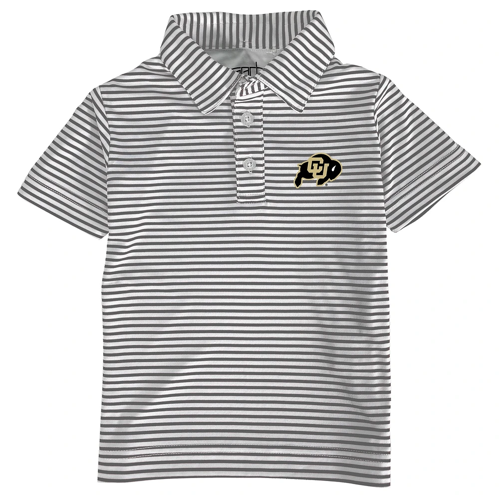 Toddler Garb Charcoal Colorado Buffaloes Carson Polo