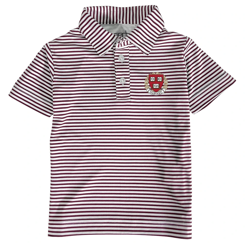 Toddler Garb Crimson Harvard Carson Polo