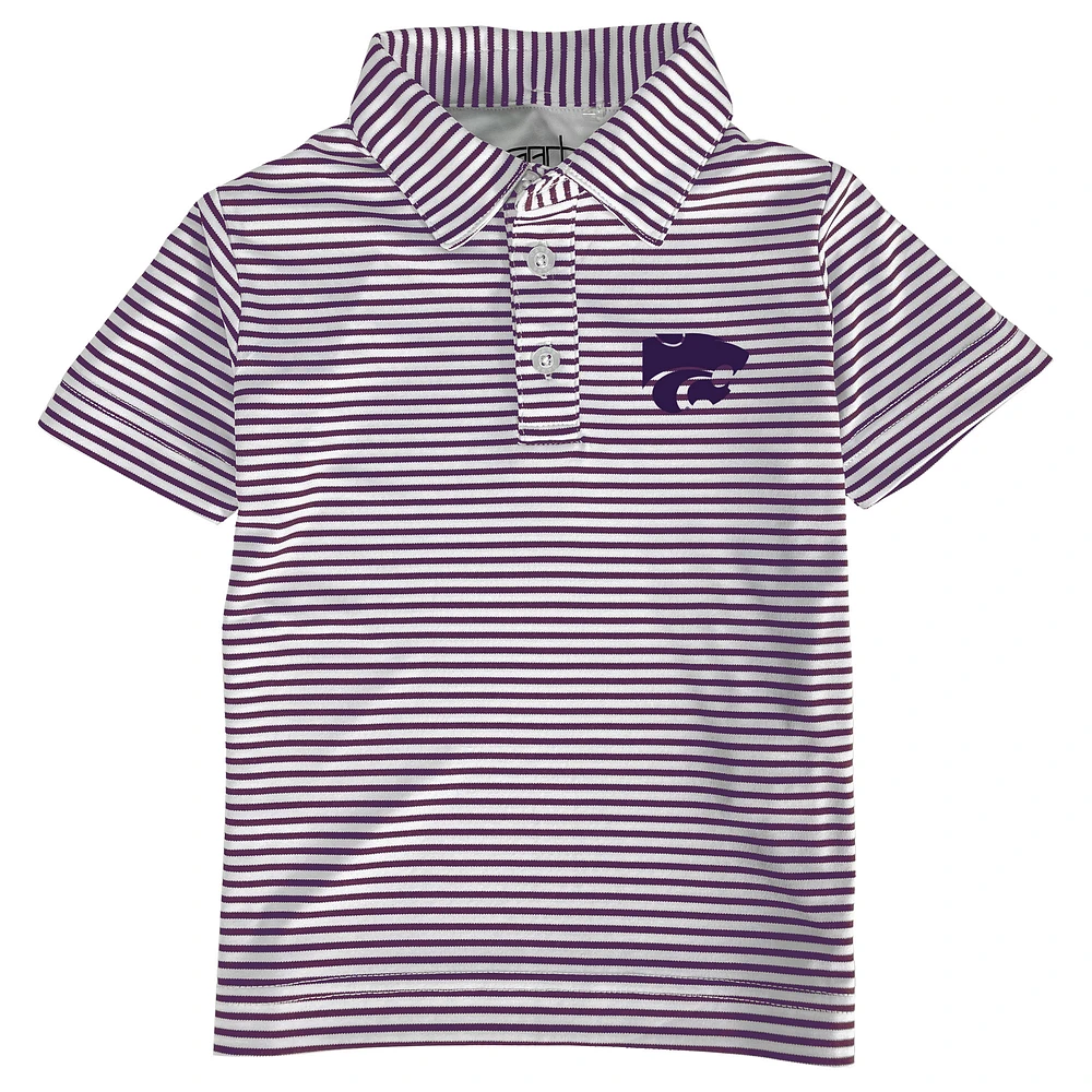 Toddler Garb Purple Kansas State Wildcats Carson Polo