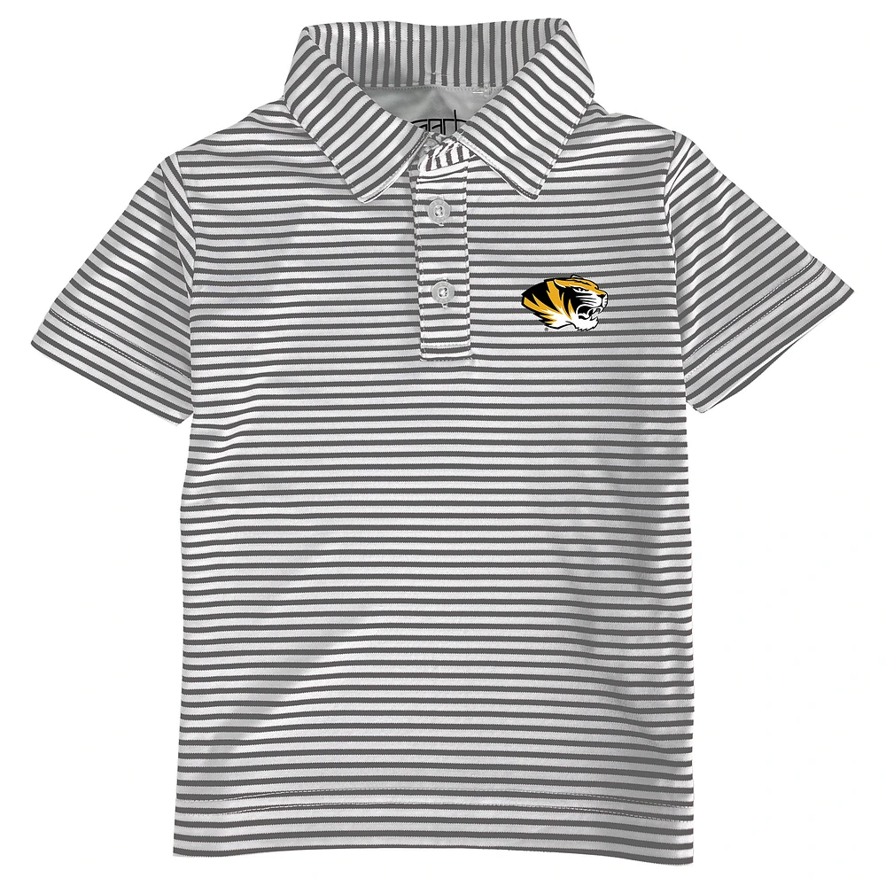 Toddler Garb Charcoal Missouri Tigers Carson Polo