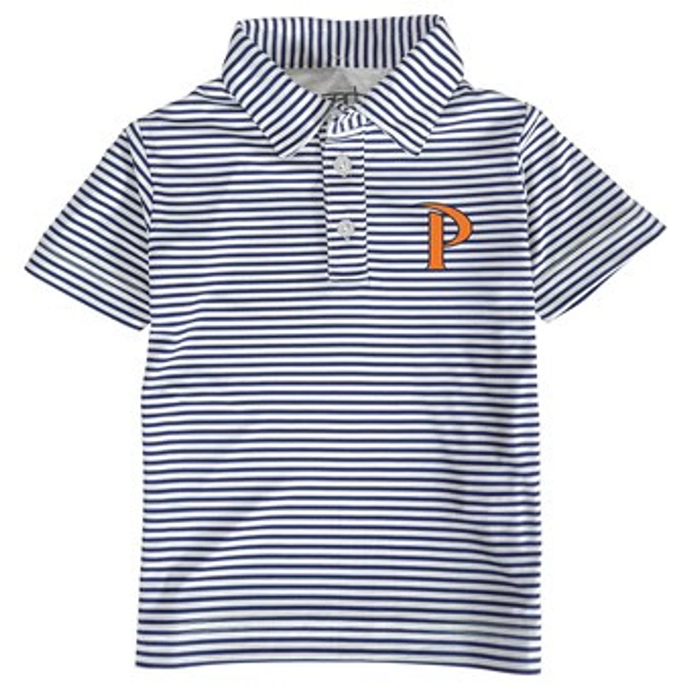 Toddler Garb Blue Pepperdine Waves Carson Polo