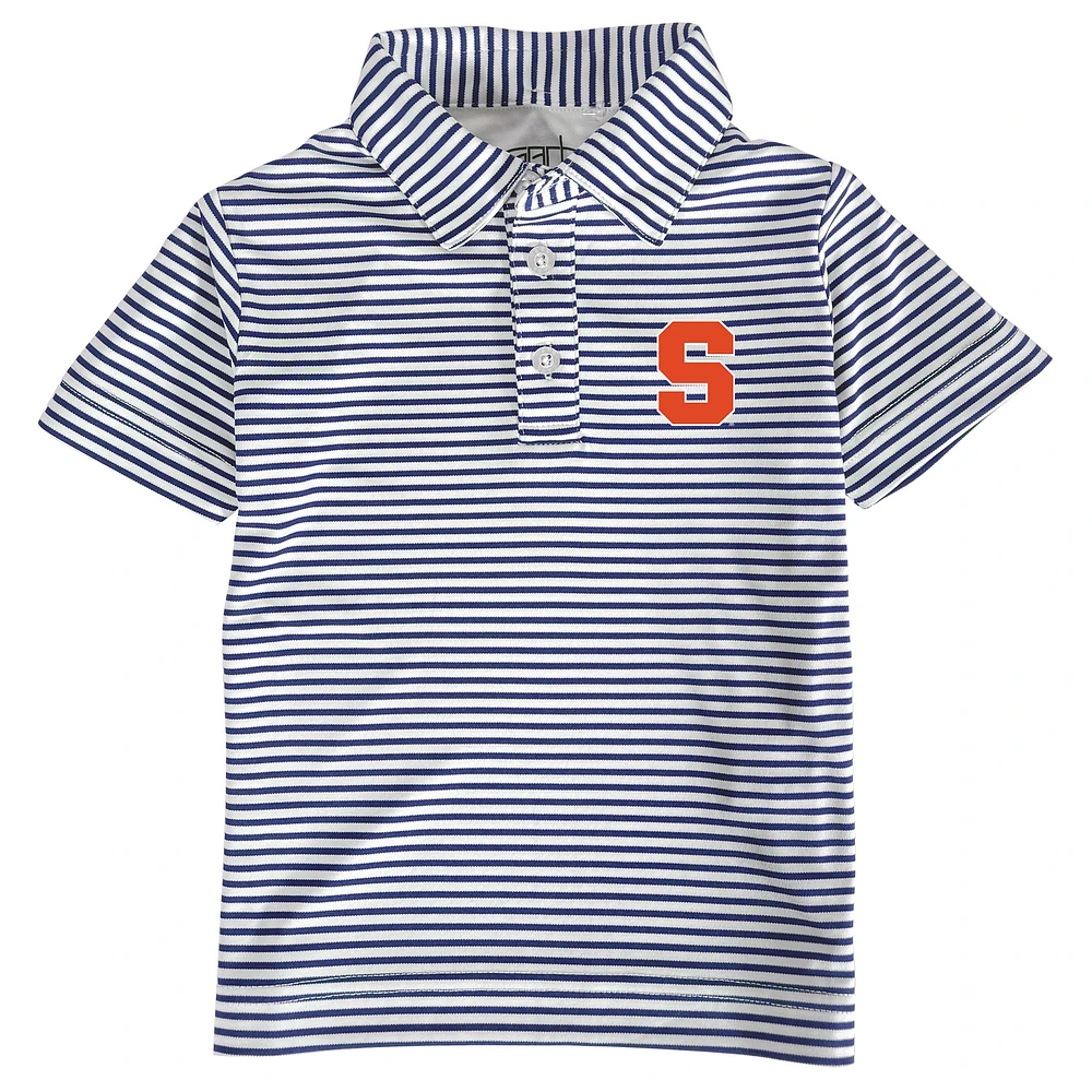 Toddler Garb Navy Syracuse Orange Carson Polo