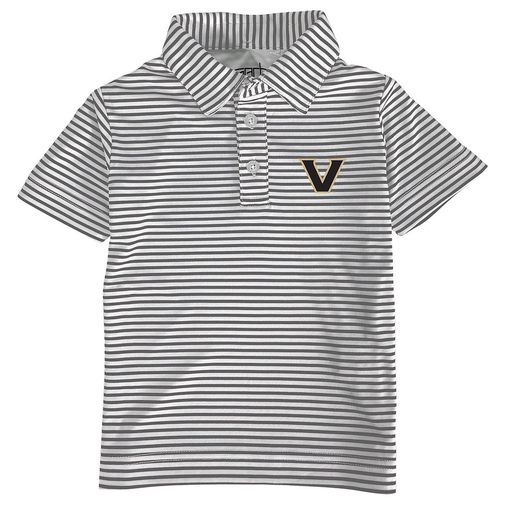 Toddler Garb Charcoal Vanderbilt Commodores Carson Polo