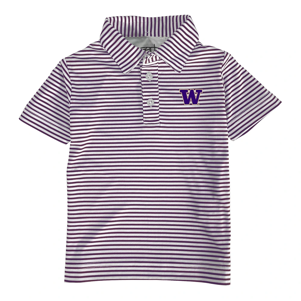 Toddler Garb Purple Washington Huskies Carson Polo