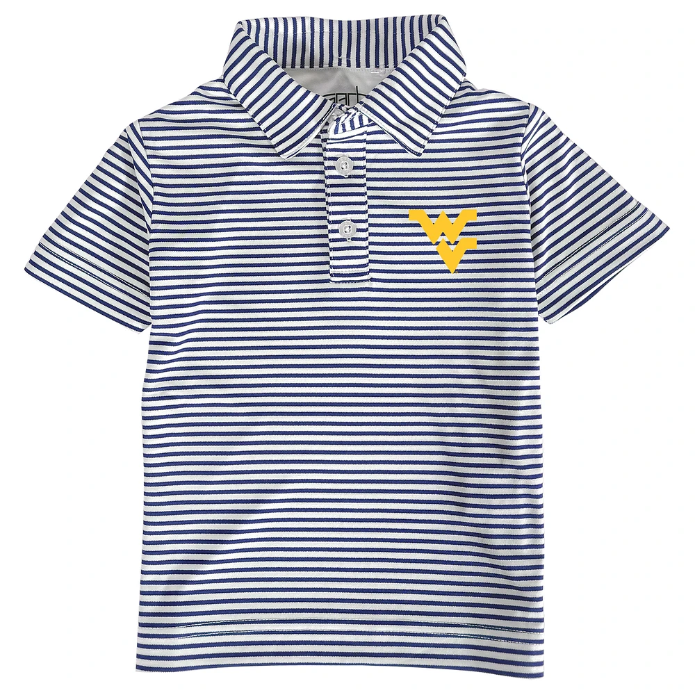 Toddler Garb Navy West Virginia Mountaineers Carson Polo