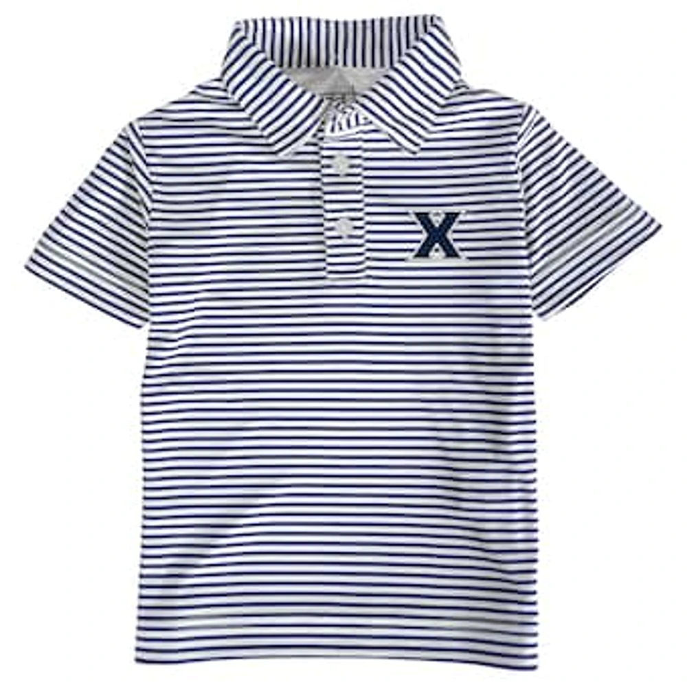 Toddler Garb Navy Xavier Musketeers Carson Polo