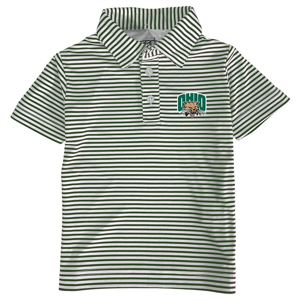 Toddler Garb Green Ohio Bobcats Carson Polo