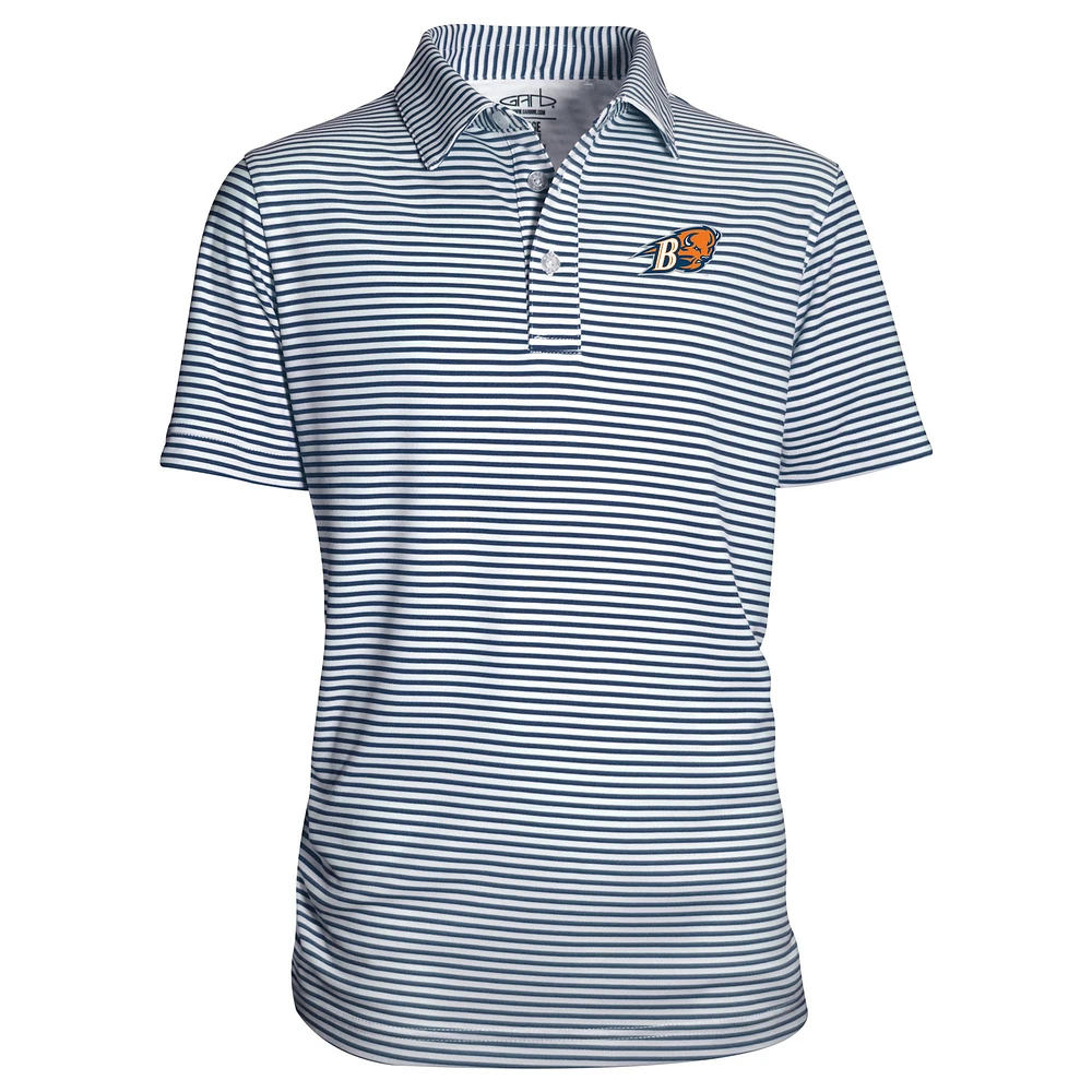 Youth Garb Blue Bucknell Bison Carson Polo