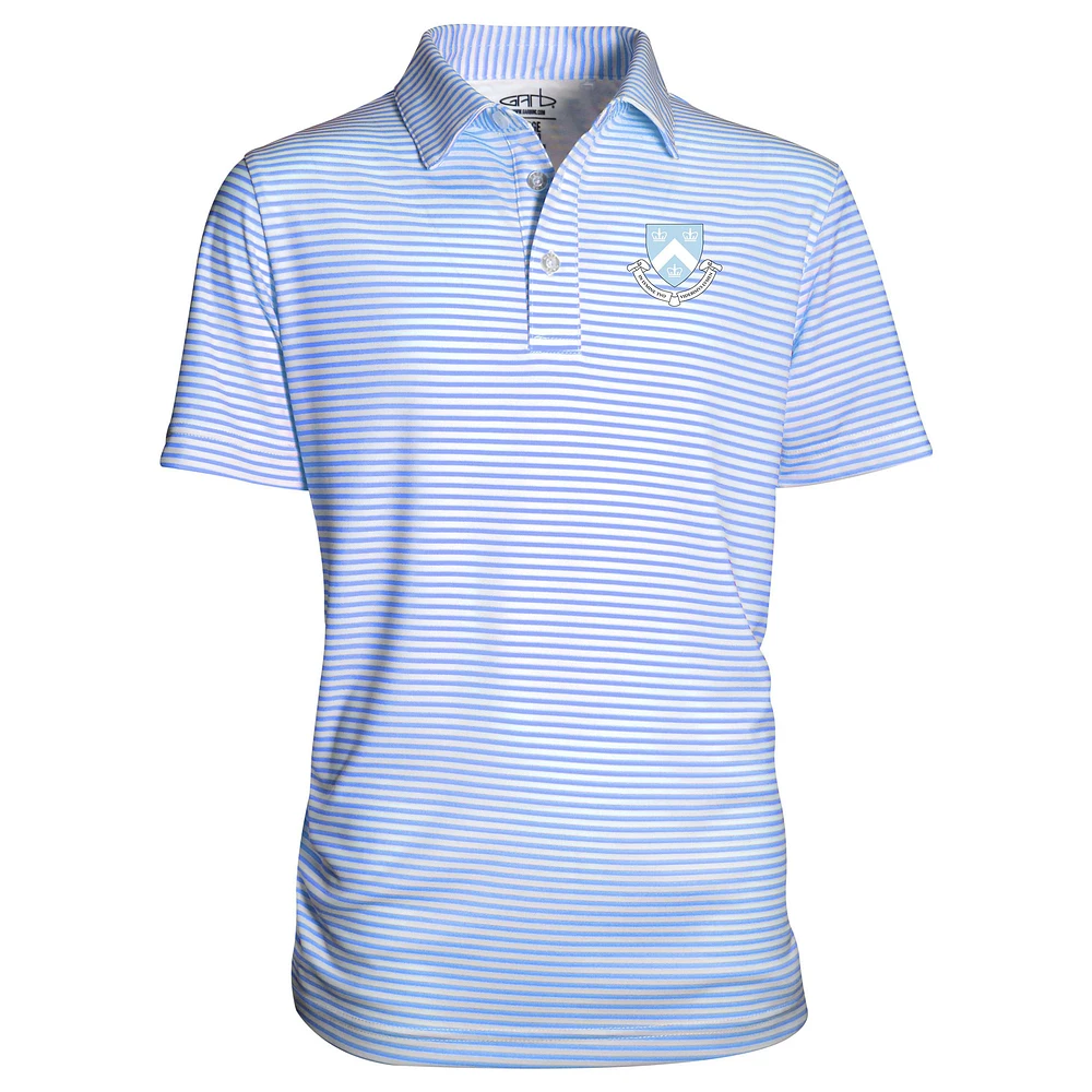 Youth Garb Light Blue Columbia University Carson Polo