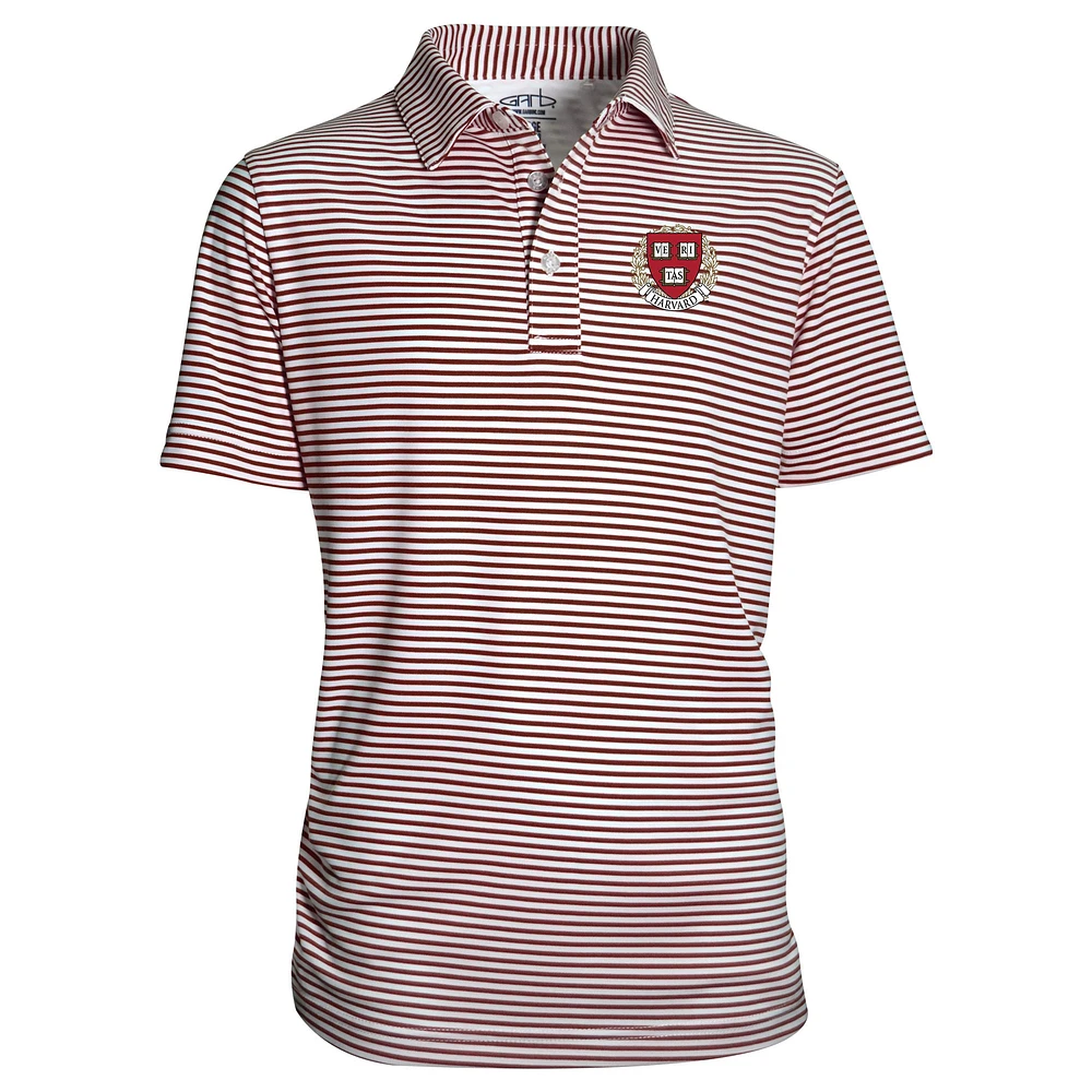 Youth Garb Crimson Harvard Carson Polo