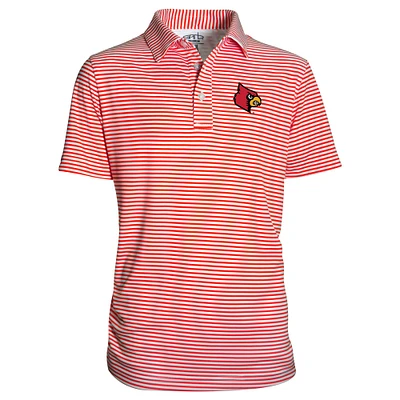 Youth Garb Red Louisville Cardinals Carson Polo