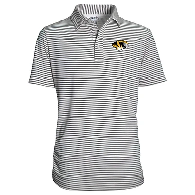 Youth Garb Charcoal Missouri Tigers Carson Polo