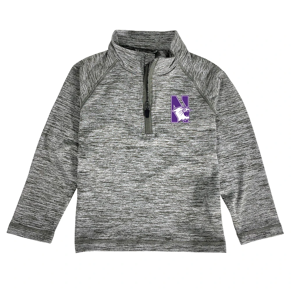 Youth Garb Gray Northwestern Wildcats Matthew Quarter-Zip Top