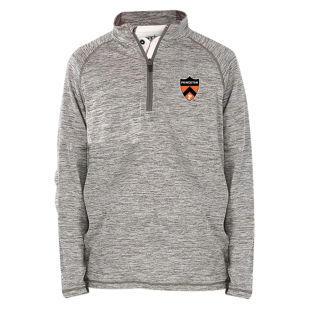Youth Garb Gray Princeton Tigers Matthew Quarter-Zip Top