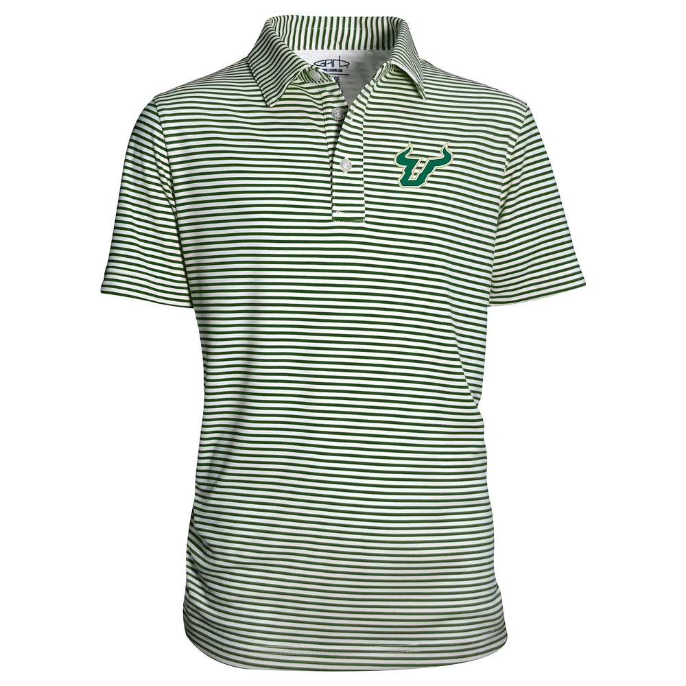 Youth Garb Green South Florida Bulls Carson Polo