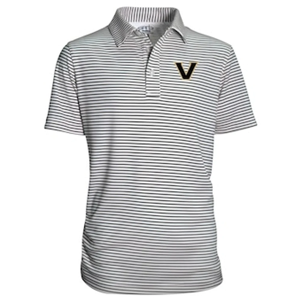 Youth Garb Charcoal Vanderbilt Commodores Carson Polo