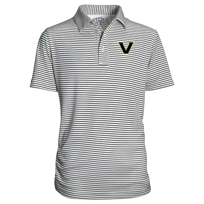Youth Garb Charcoal Vanderbilt Commodores Carson Polo