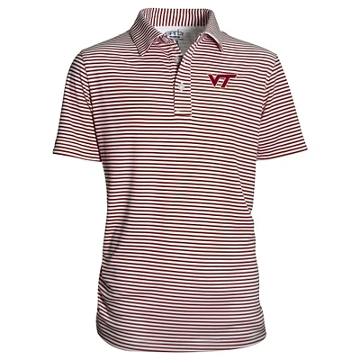 Youth Garb Maroon Virginia Tech Hokies Carson Polo