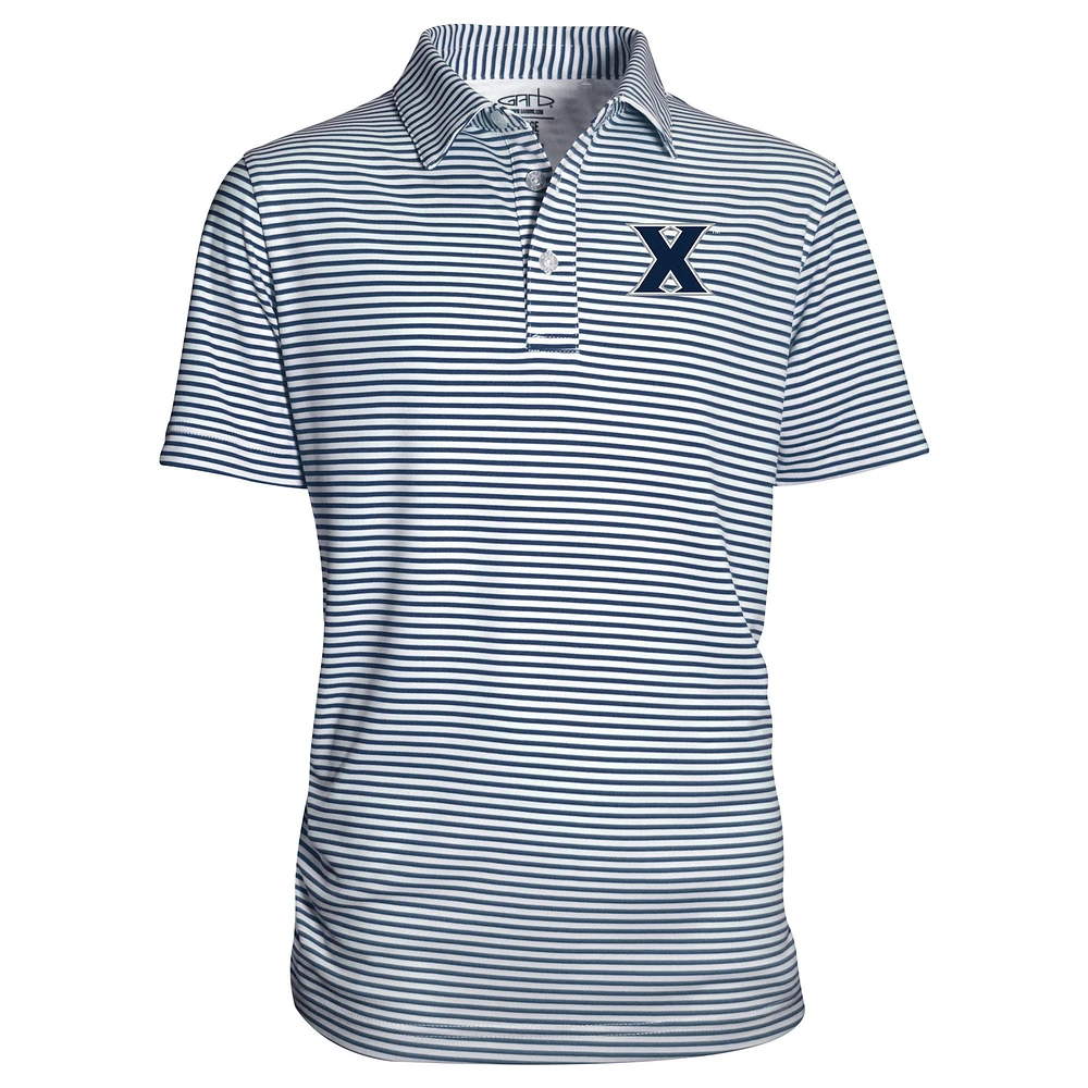 Youth Garb Navy Xavier Musketeers Carson Polo