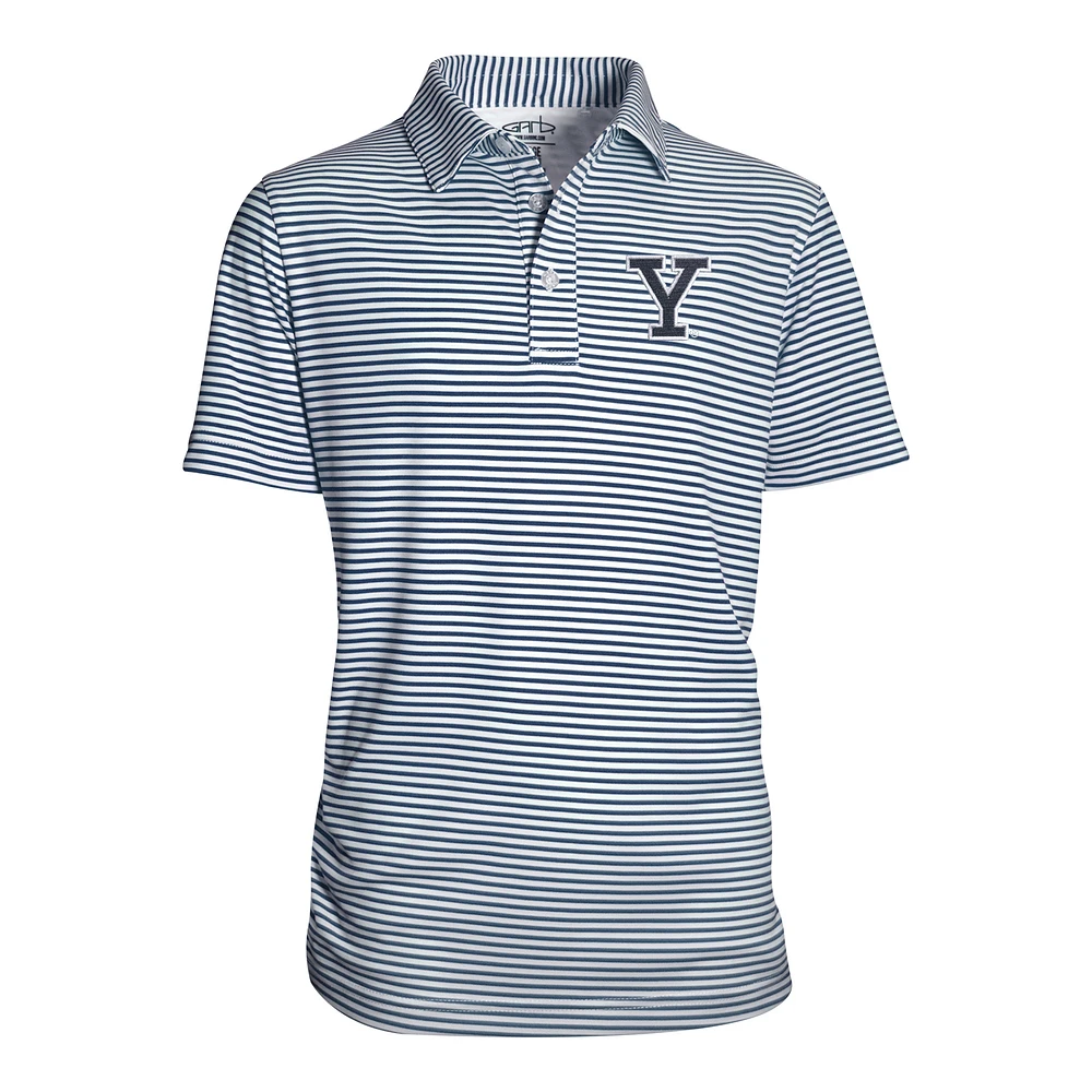 Youth Garb Navy Yale Bulldogs Carson Polo