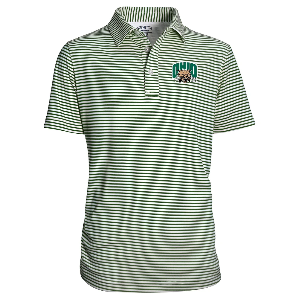 Youth Garb Green Ohio Bobcats Carson Polo