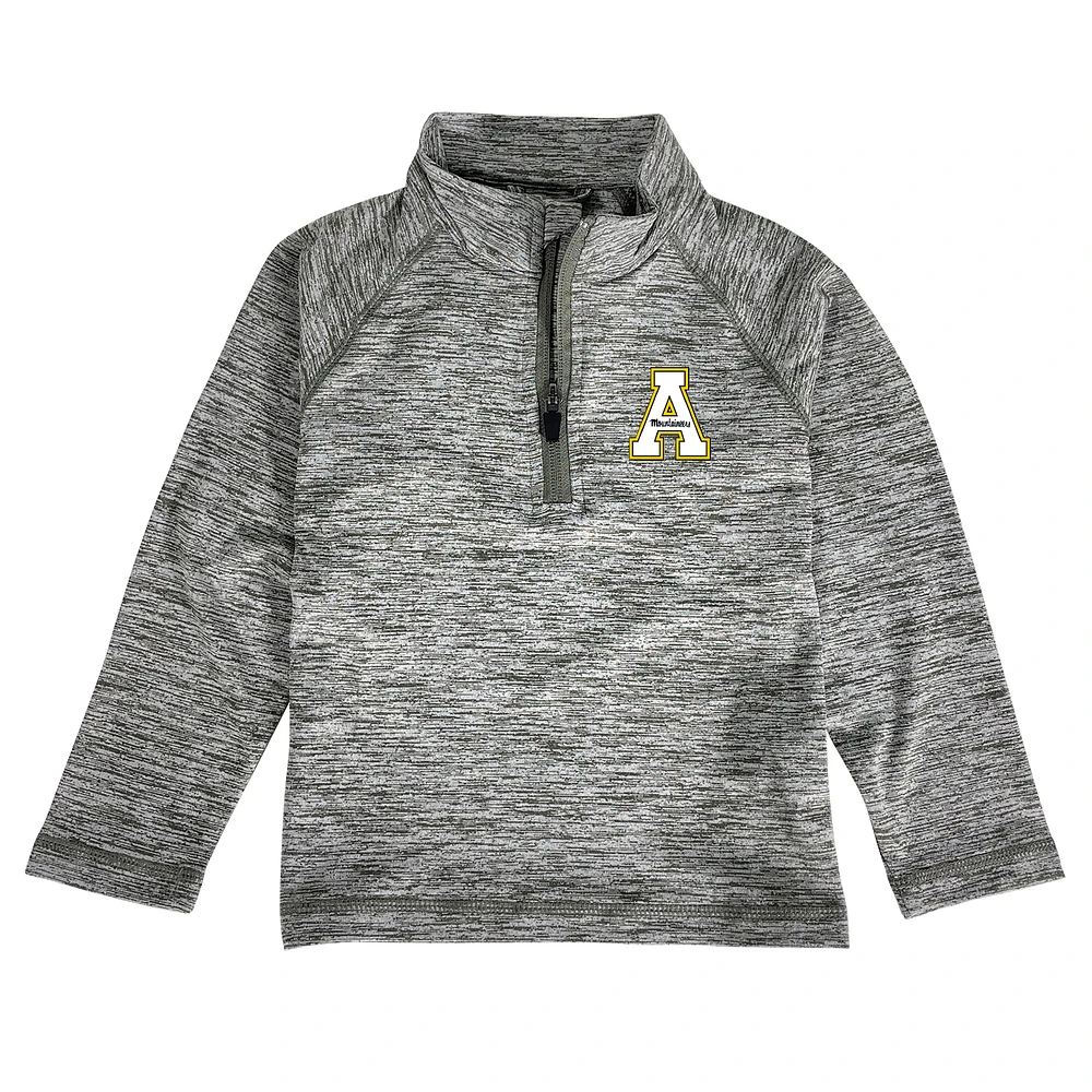 Toddler Garb Gray Appalachian State Mountaineers Matthew Quarter-Zip Pullover Top